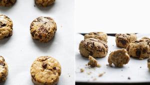 Vegan Chocolate & Espresso Cookies